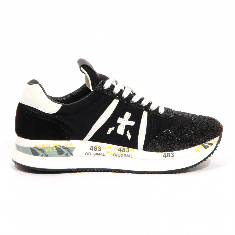 H9018 sneaker donna PREMIATA CONNY woman shoes black