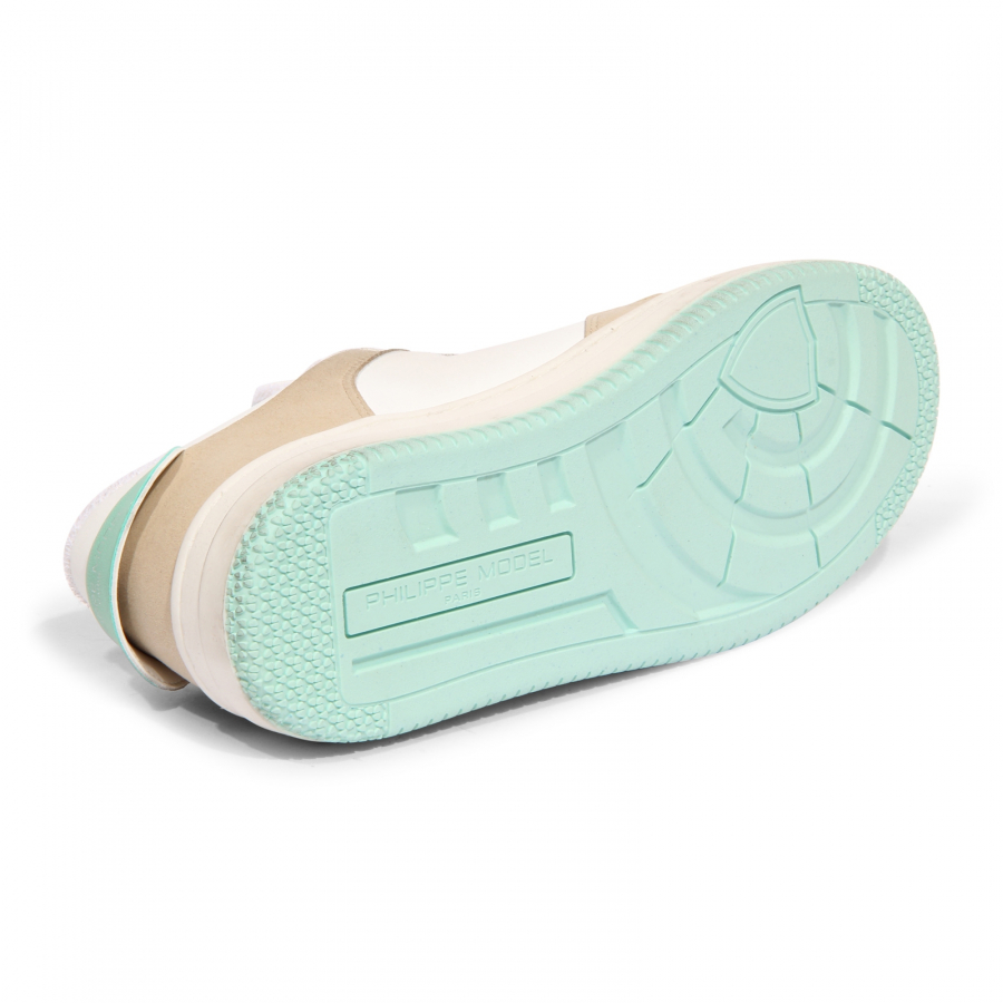I0169 sneaker donna PHILIPPE MODEL ACBC LYON woman vintage effect